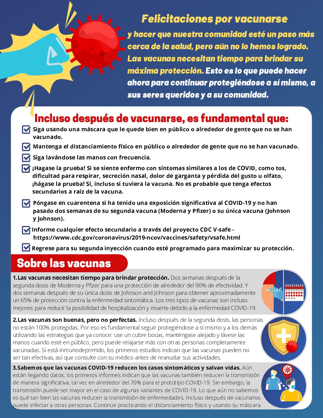 Congrats on getting your vaccine! Spanish (2) 1